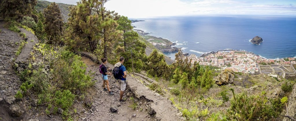 Tenerife hiking - over Garachico