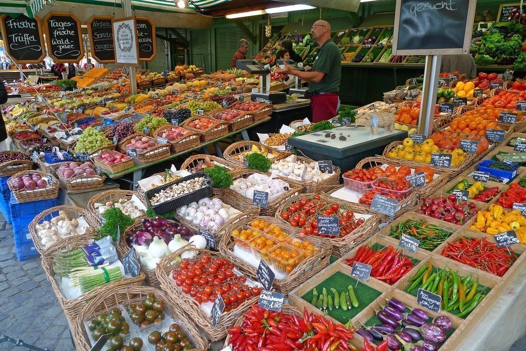 Things to do in Munich - Viktualienmarkt