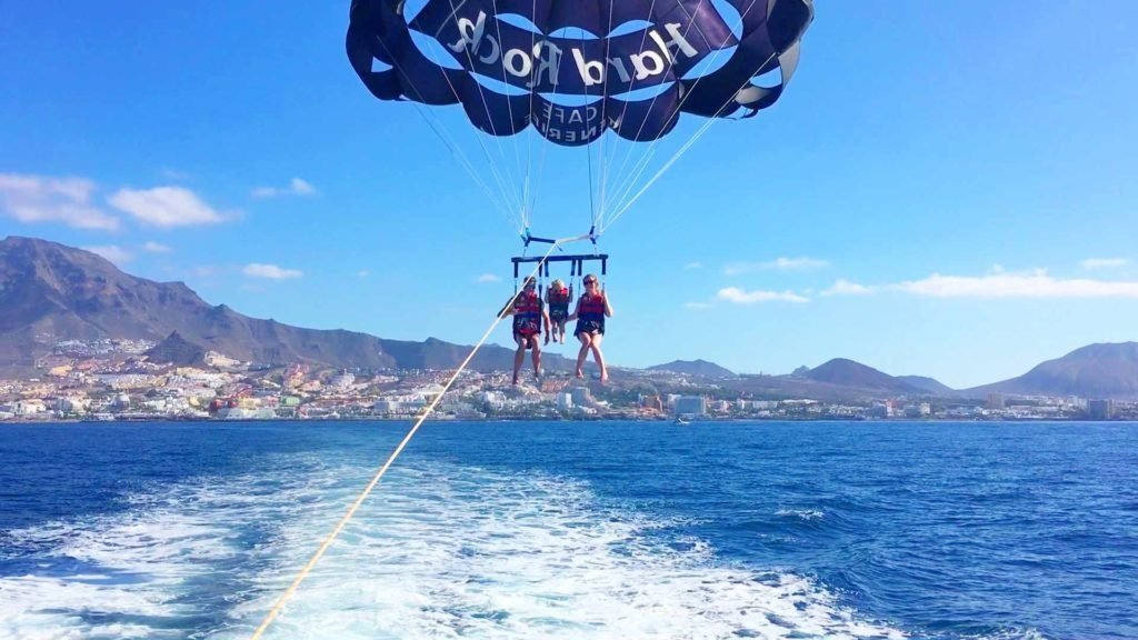 Excursions in Tenerife - parascending