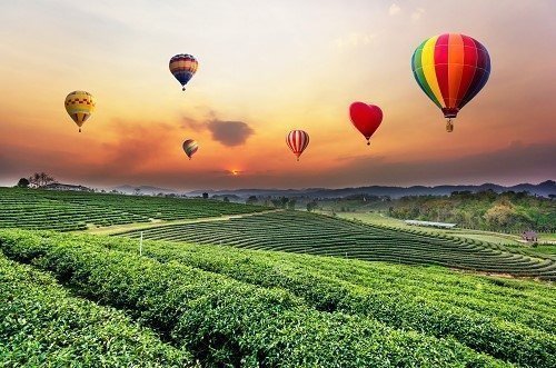 Things to do in Sri Lanka - hot air balloon flight